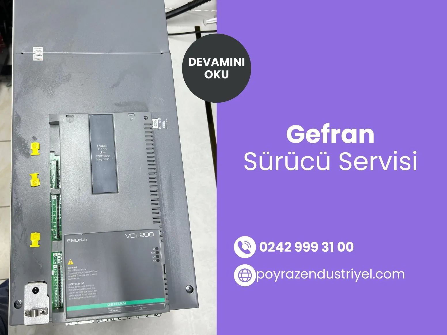 Gefran Sürücü Servisi